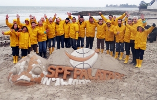 seminaire sculpture sur sable île tudy