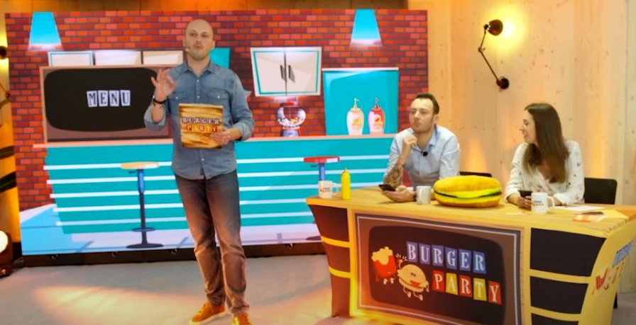 Animation Burger Quiz